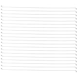 BESPORTBLE Alambre de Acero Inoxidable para Cortar Queso y Mantequilla, 20 Piezas de 5,5 Pulgadas, Reutilizable para Cocina Hogar