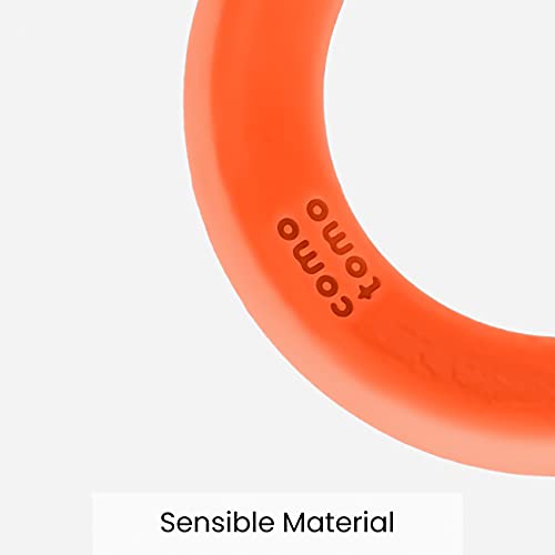 Comotomo Silicone Baby Teether, Orange #TOP4