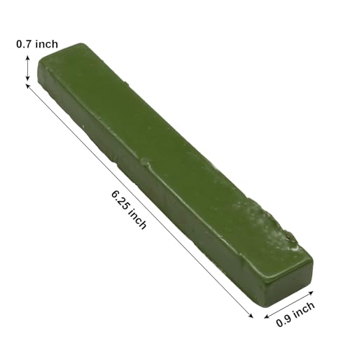 Image of Green DOP Wax Fit for Lapidary Cabachon Forming Cutting and Polishing Versatile