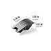 Child Seat Anchor Cover ISOFIX Cover Compatible with Audi A4L,A5,A6L,A7L Car Rear Seat Hook Buckle OEM.8W08871874PK