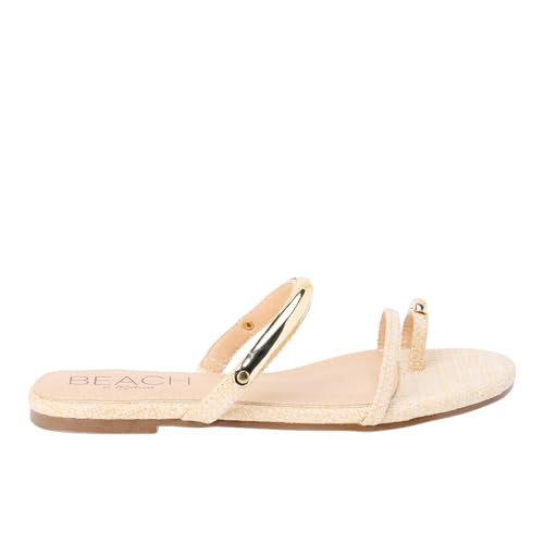 BEACH by Matisse Womens Vacay Strappy Casual Sandals Casual - Beige - Size 8 M