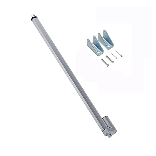 Jqdml Electric Linear Actuator Dc Motor 12V, 24 Inch Long Stroke, High Force 450 Lbs Speed 0.2"/Sec, With Mounting Bracket For Tv Table Lift, Door Opener And Home Automation (24"-12V-450Lbs) #TOP1