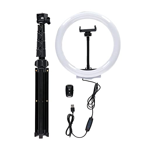 Rollei Lumis Comfort Ring Light Bi-Color, Ring-Licht mit Smartphone-Halterung, Smartphone Fernbedienung und Lampenstativ… – Bild 7