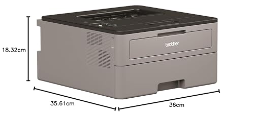 Brother HLL2350DW - Impresora láser monocromo WiFi con impresión automática a doble cara