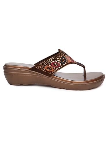 Image of Women's Elevate Comfort Flat Sandals Cushioned Adjustable & Stylish Slip-Resistant Design For Girls /Ladies Black