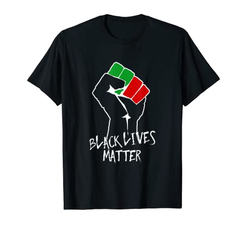 Maglietta Black Lives Matter Power Fist Maglietta