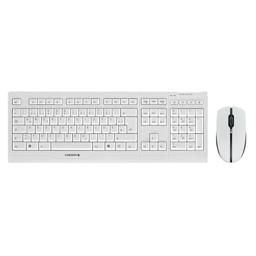 Ensemble clavier et souris sans fil CHERRY disposition allemande QWERTZ