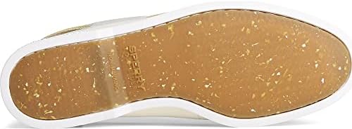 Sperry Men's Authentic Original SEACYCLED Boat Shoe, TAN, 11 | Image 5