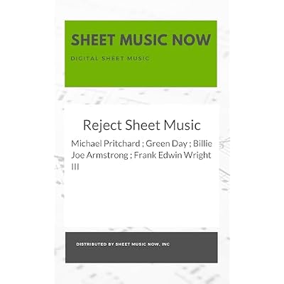 Reject Sheet Music