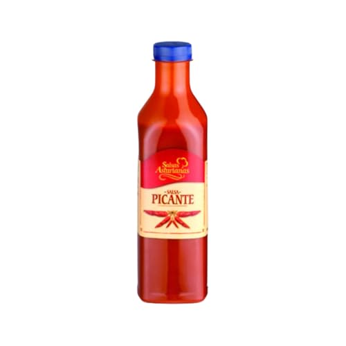 Salsa Picante de Salsas Asturianas 1L: Explosión de sabor y picor equilibrado con chiles rojos seleccionados, ideal para transformar cualquier platillo en una experiencia única.