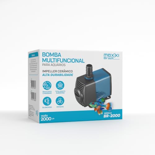 Bomba Multifuncional Recal Submersa 2000L/h BR-2000 127V