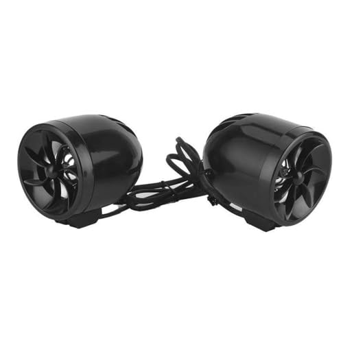 Haut-parleur moto 12V puissant pour entendre clairement votre musique malgré le vent
