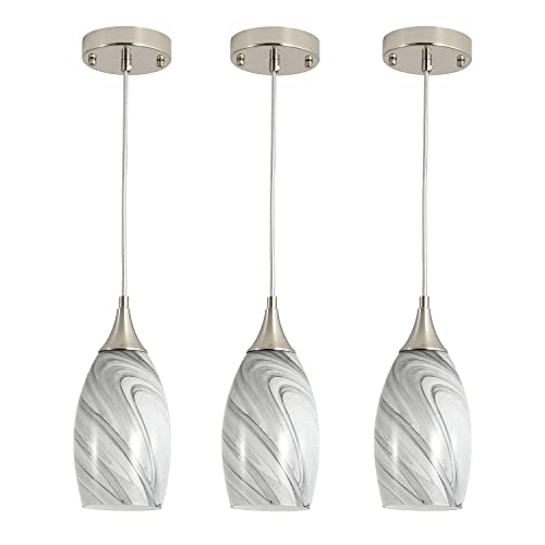 Kitchen Pendant Lighting for Island, Modern Edison Hanging Light with