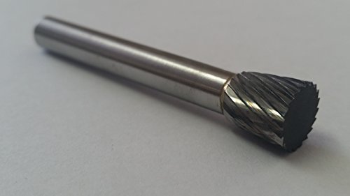 Fresa de carburo corte simple SN-2 3/8" x 3/8" miniatura 5