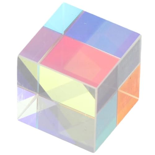 Image of FEIYING Optical Glass Small Optical Experiments Clear RGB Dispersion Prism with Storage Box Light Prism Physics and Decoration