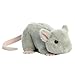 Aurora® Adorable Mini Flopsie™ Mouse Stuffed Animal - Playful Ease - Timeless Companions - Gray 8 Inches