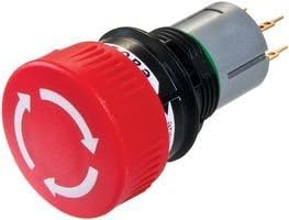 Eao Stop Switch, Dpst-Nc, 42Vac/vdc - 51-252.026