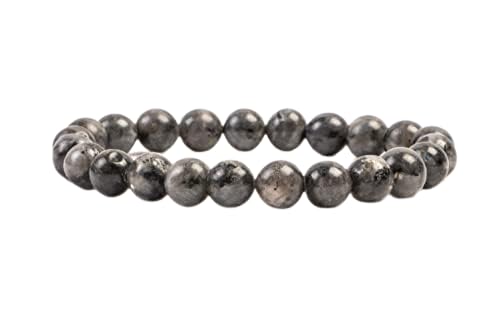 Aeora Rocks : Larvekite Bead Bracelet - Original Larvekite Natural Healing Bead Bracelet for Protection, Grounding, and Enhanced Intuition - for Men and Women (Size - 8mm) (B0C43PTY61) Amazon Price History, Amazon Price Tracker
