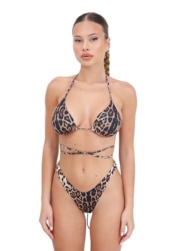 Bikini Triangle F**K au Slip Américain Fixe avec Imprimé Original Fantaisie Spotted