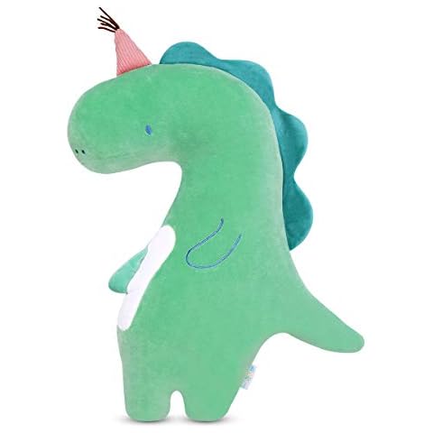 Spring Country Plush Dinosaur Pillow Stuff Animal Hugging Toy Soft Cushion for Kids Teens Adult Birthday Gift Cover