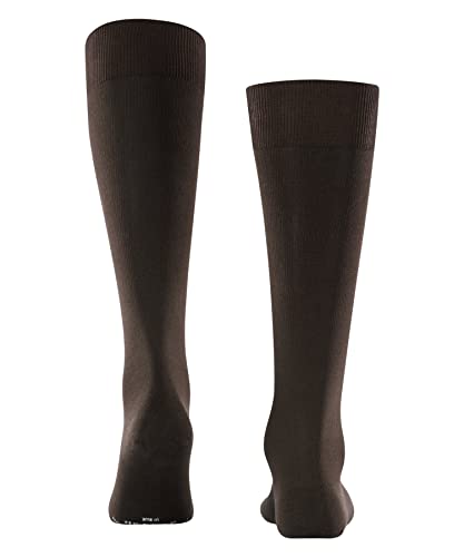 FALKE Mężczyźni Podkolanówki Energizing Cotton M Kh Bawełna kompresyjne 1 Para, Brązowy Brown 5930, 45-46