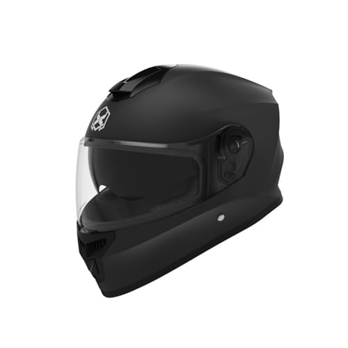 QJWMatic Casco Integrale Moto modulare Casco apribile per Moto con Doppia Visiera Casco da Corsa omologato ECE per Uomini Adulti Donne A,54-61CM