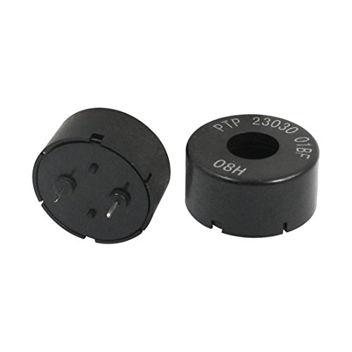 Aexit 2Pcs 22mm x 10mm Passive Electronic Piezo Buzzer DC 1-30V 80dB (be9408386f8701d45ec7507e868000e7)
