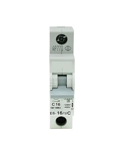 VHJdtE Circuit breakers, Circuit Breaker E6-16/1/C 6A 1P 6kA