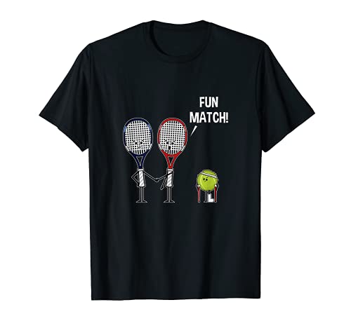 Tenis Match Is Not So Fun For Tennis Balls Funny Graphic Camiseta