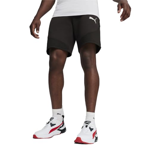 Short Puma Evostripe noir pour l'entraînement décontracté en salle