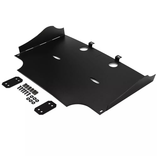 image for TECHVALET Steel Rear Skid Plate Lower Plate Made for Ford F-150 3.5L E