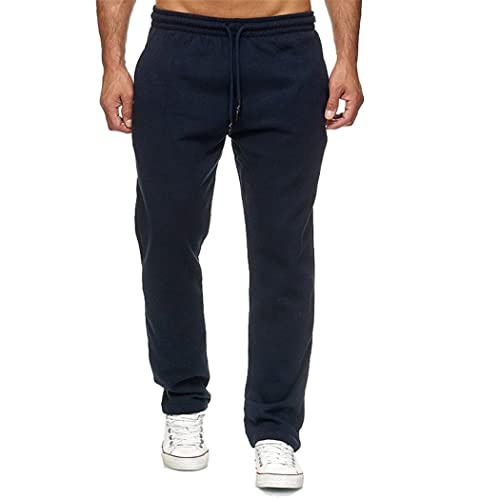 Pantalon de bodybuilding pour homme slim et extensible à cordon de serrage