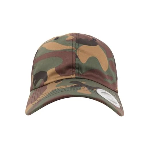 Flexfit Low Profile Cotton Twill Gorra, Verde Camuflaje, Talla única Unisex Adulto