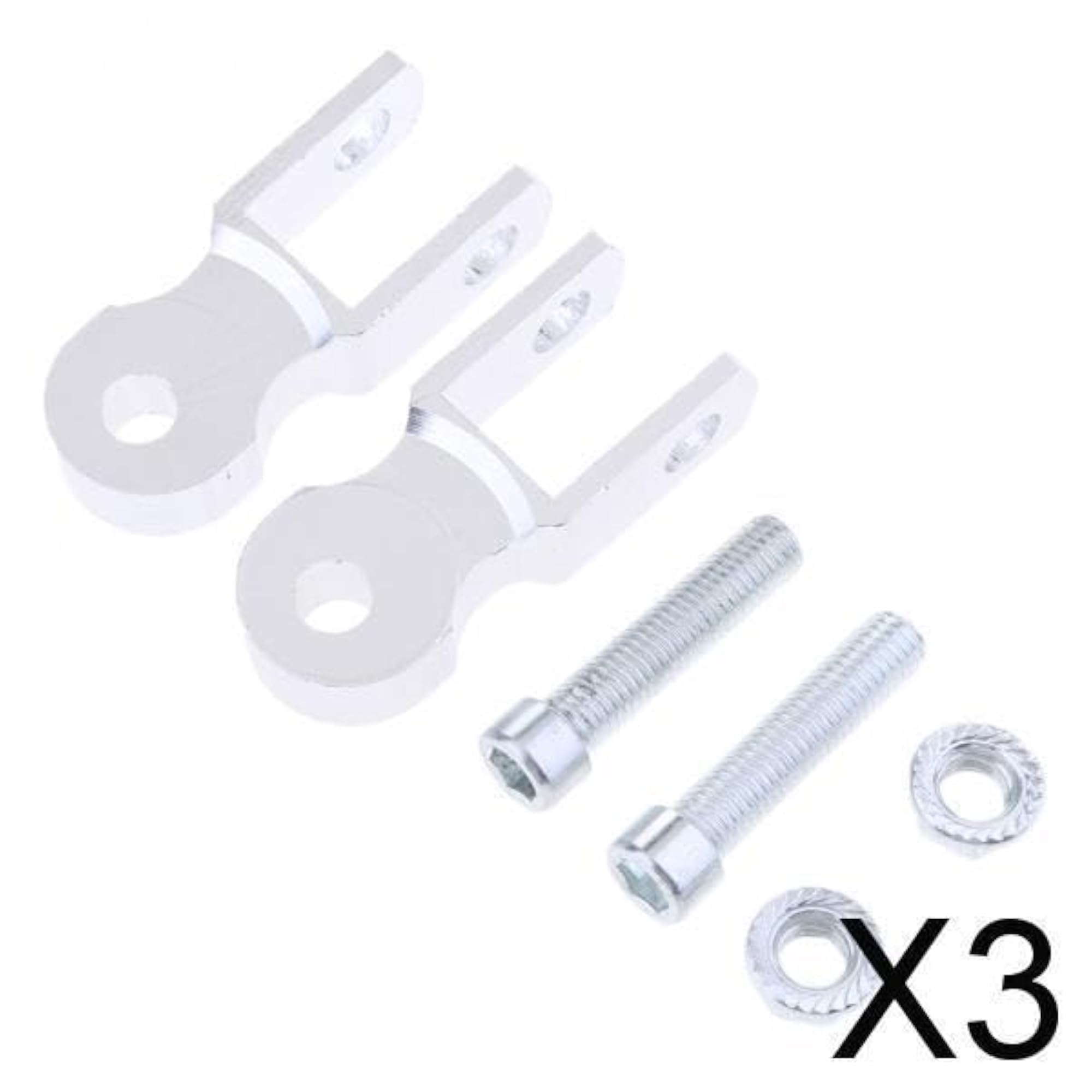 3xHeight Extension Shock Absorber Motorcycle Jack Up Riser