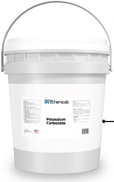 Potassium Carbonate (K₂CO₃) - High Purity, Industrial & Manufacturing, DIYChemicals - 10 Lbs