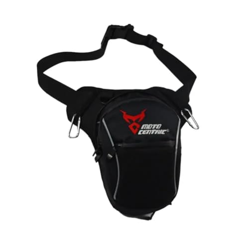 YUCHUANGYE Pernera Moto Bolsa de Pierna for Motocicleta, Impermeable, Tipo Paquete de Muslo, riñonera táctica for Exteriores, for Hombres y Mujeres, Bolsa de Viaje Deportiva Bolsa Pierna Moto(Red)