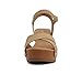 Soda MIGUEL ~ Women Crisscross Band Fashion Chunky Platform Block Mid Heel Sandal with Ankle Strap and Stud (NATURAL NUBUCK, us_footwear_size_system, adult, women, numeric, medium, numeric_9)
