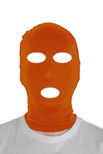 Sheface Men's and Women's Spandex Open Eyes and Mouth Hood Mask for Halloween Cosplay Costume