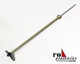 modellbau wellendichtring  STEVENROHR MIT WELLE D2