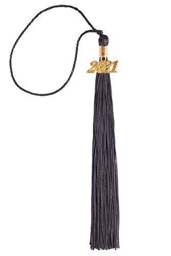 UIALECG Graduation Tassel with Gold 2021 Year Charm