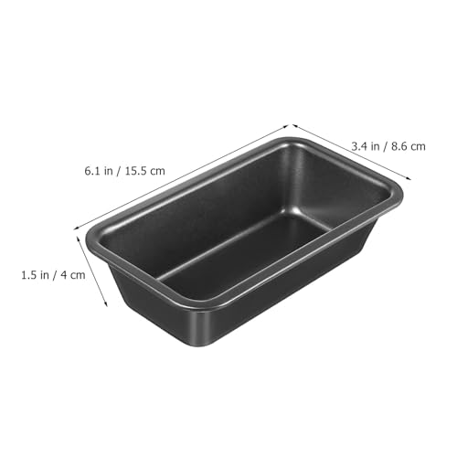 Bandeja de horno rectangular PRETYZOOM de alta resistencia térmica 4
