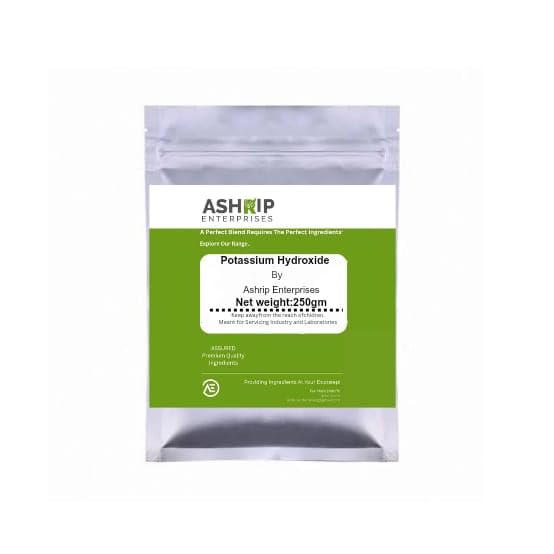 Ashrip Enterprises 250gm Potassium Hydroxide For Bath And Cleaning