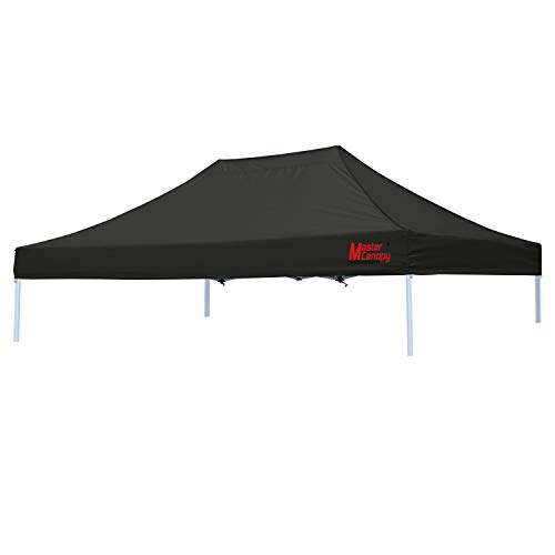 Image of MASTERCANOPY 10x15 Replacement Pop Up Canopy Top for Kingkong Frame Black