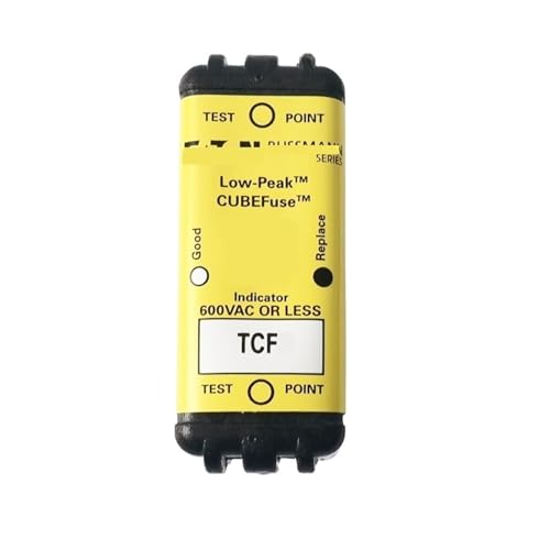 Fusible TCF6RN 6A 600V cartouche de sécurité électrique TCF6 10A