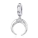 Produktbild Bijoux Blu Silver Mond Anhänger für Halskette und Schlangenarmband Sterling-Silber 925