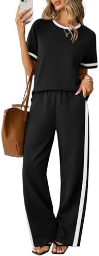 Sampeel 2 Piece Sets for Women Matching Sets Summer Outfits Resor...