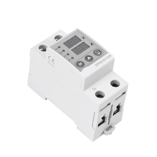 Protecteur 40A rail DIN pour coupure automatique surtension 220VAC