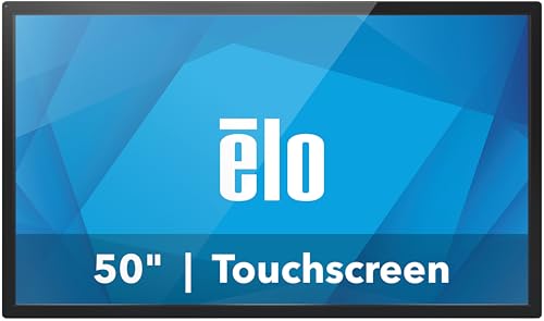 Image of Elo 5054L - 50 inch 4K Touchscreen Signage - Infrared (IR) Anti-Friction, 20 Touch, 3840 x 2160, Black