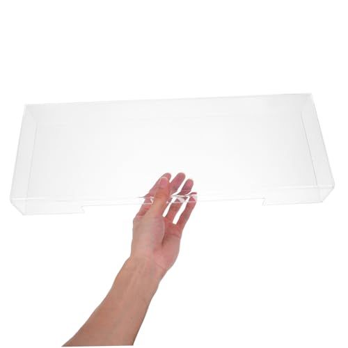 Housse clavier en acrylique transparent de haute qualité pour préserver vos 104 touches