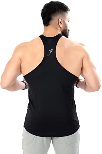 Image of FUAARK Men's Stringer Y Back Bodybuilding Gym Tank Tops
